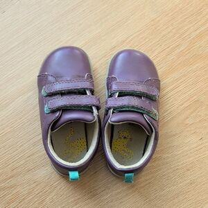 Children's Purple Velcro Sneakers